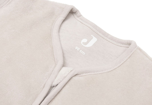 Slaapzak Velvet met afritsbare mouwen - nougat