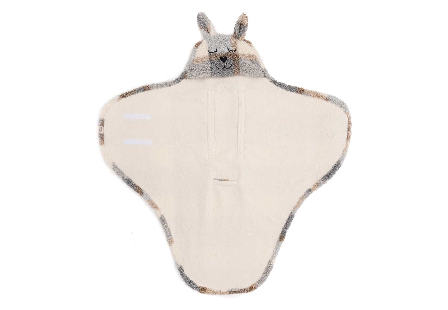 Wikkeldeken Bunny - Check Boucle