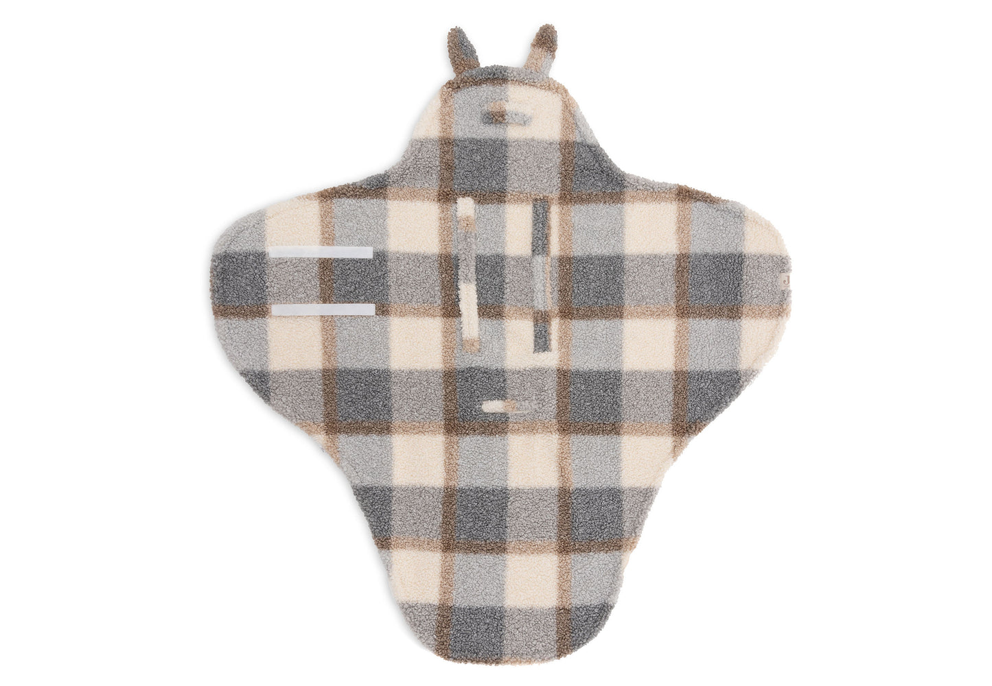 Wikkeldeken Bunny - Check Boucle