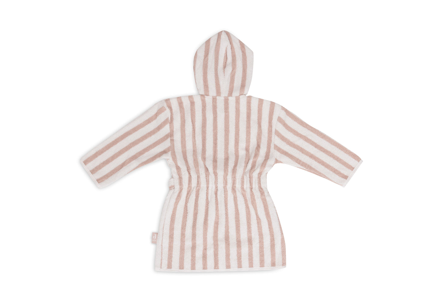 Badjas stripe terry - wild rose