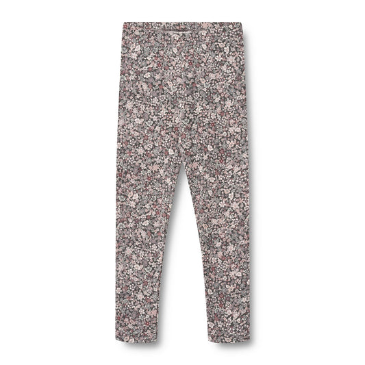 Wheat - legging Jules - purple stone flowers