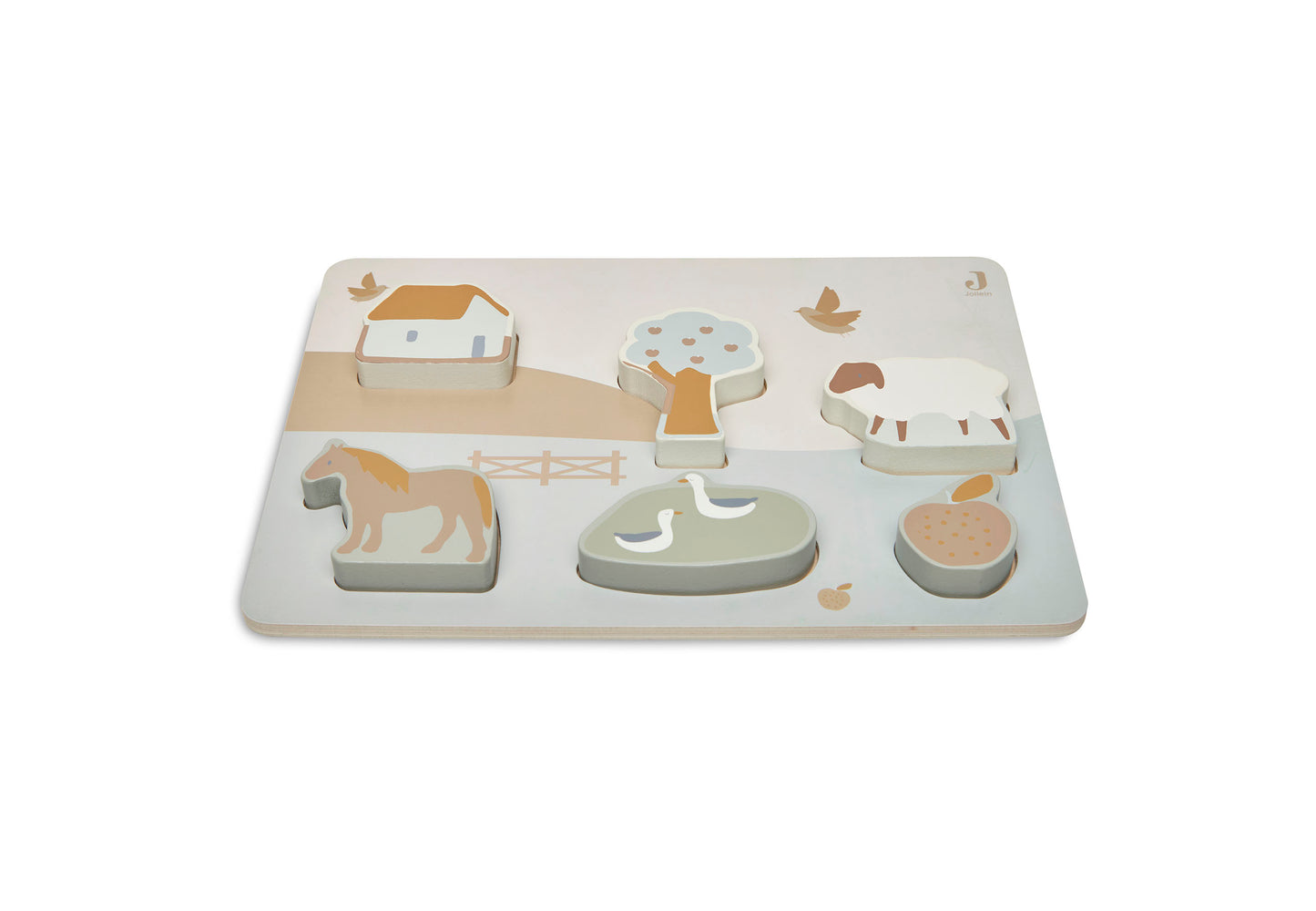 Houten puzzel Farm