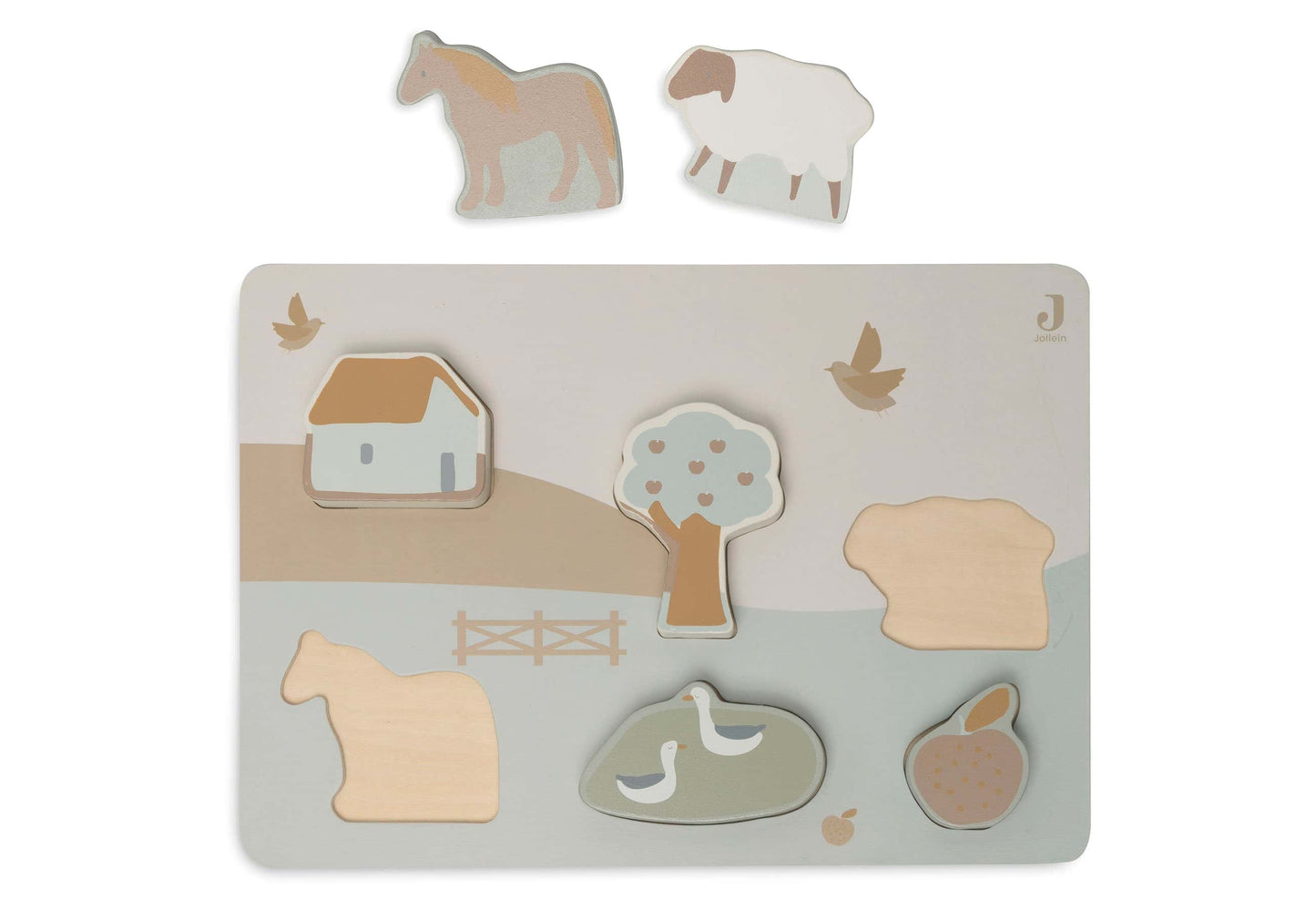 Houten puzzel Farm