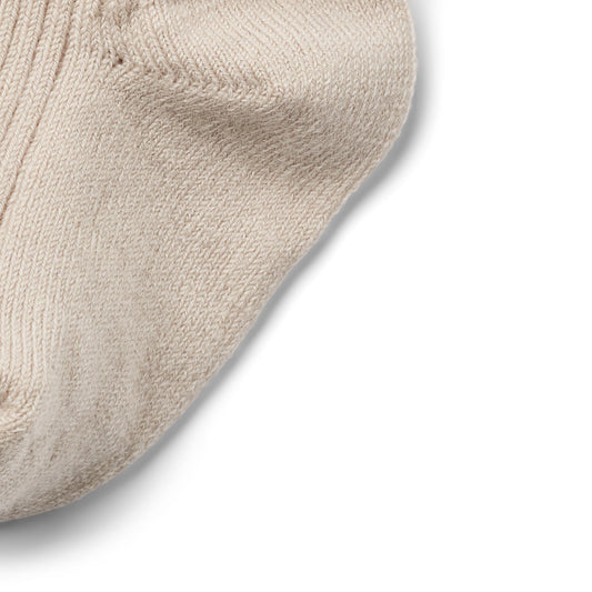 Wheat - wool rib socks Ziggy - offwhite