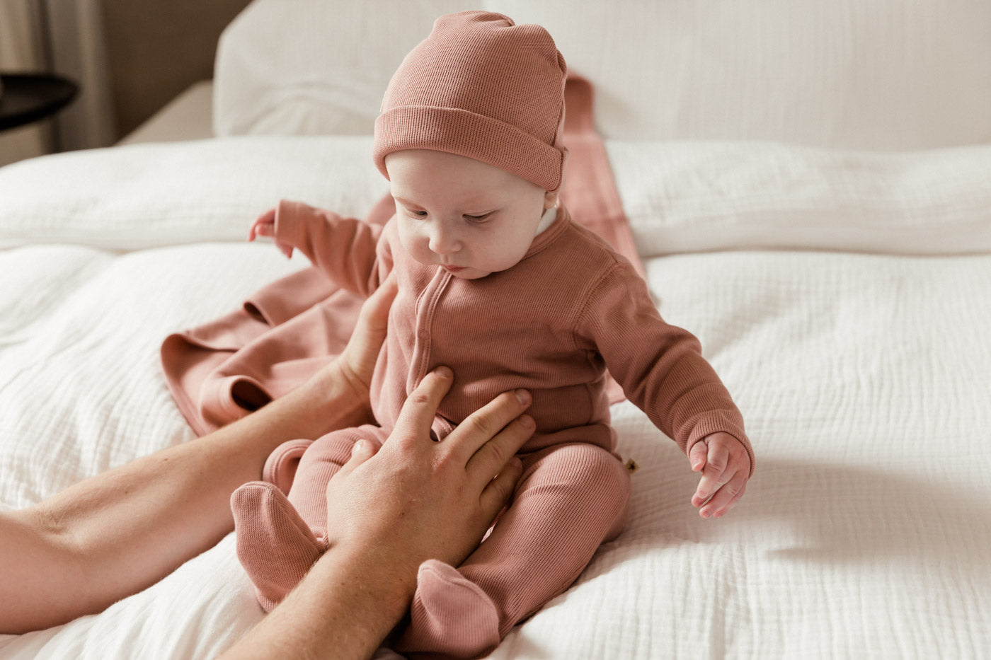 Newborn mutsje - rosas