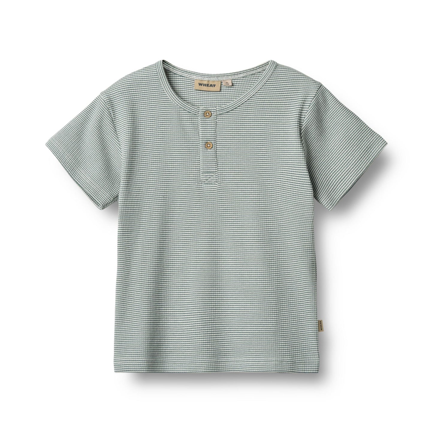 Rib T-shirt Lumi - stormy sea stripe