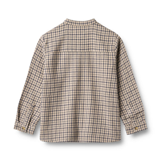 Wheat - blouse Willum kid - blue beige check