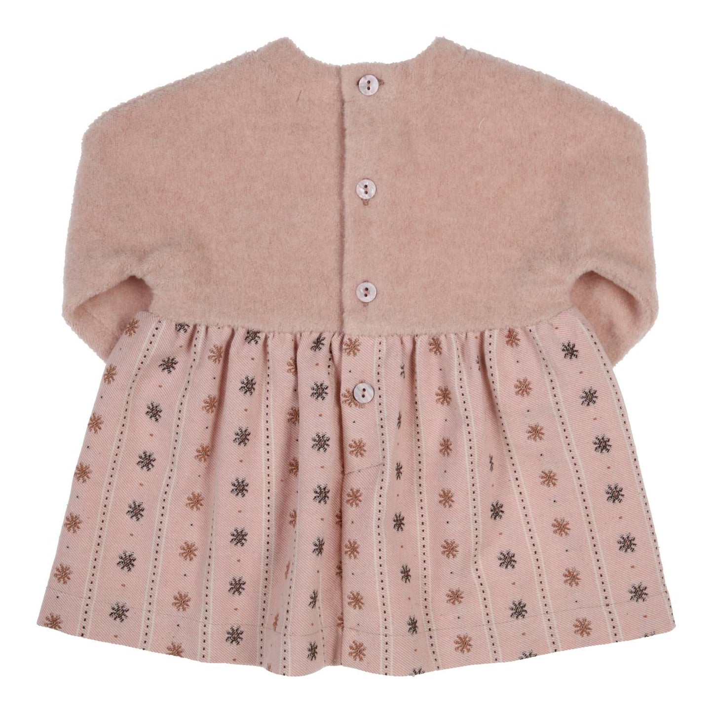 GYMP - dress Inga - old rose flower