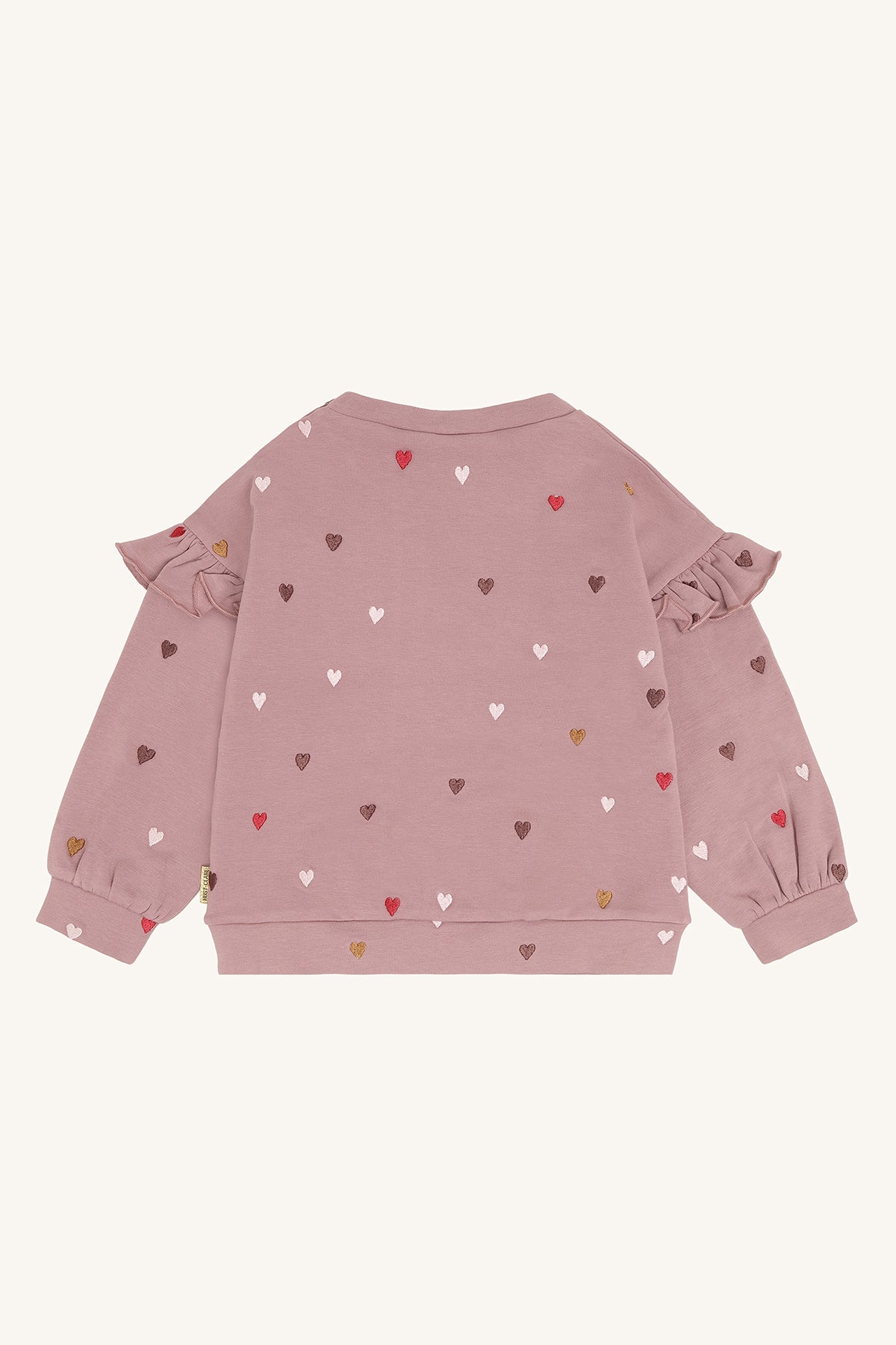 Hust & Claire - sweater heartbeat Sicillia - heather