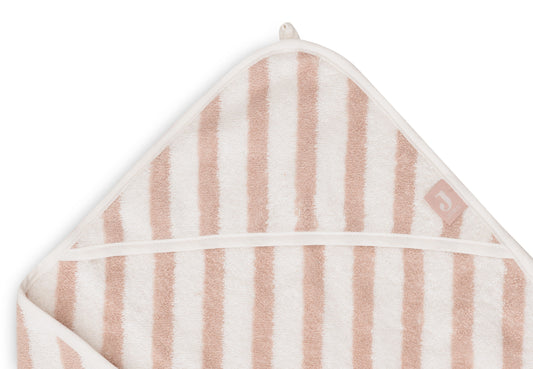 Badcape stripe terry - wild rose