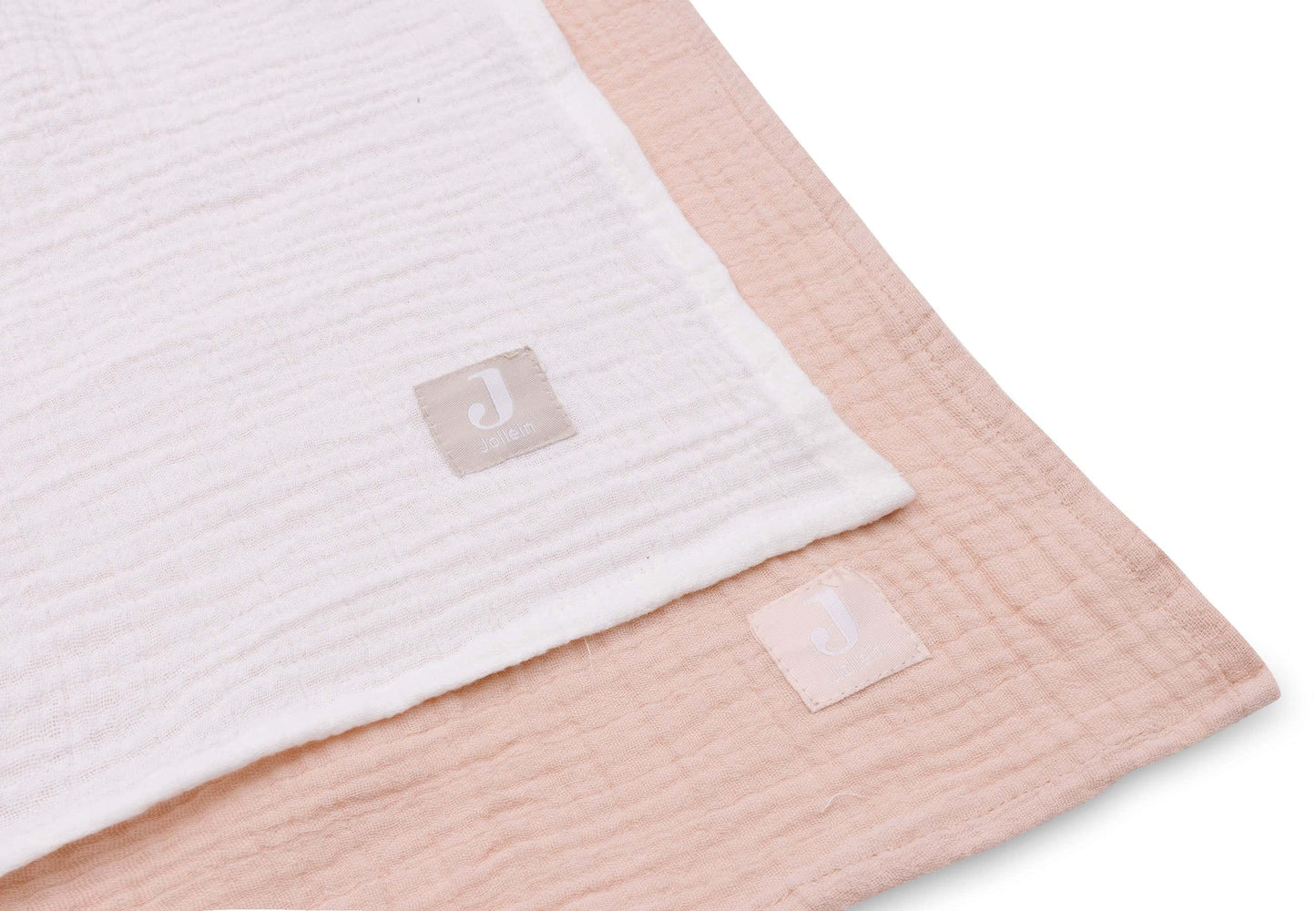 Hydrofiele doek wild rose & ivory - 4 stuks