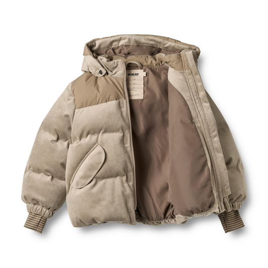 Wheat - puffer jacket Mads - grey stone
