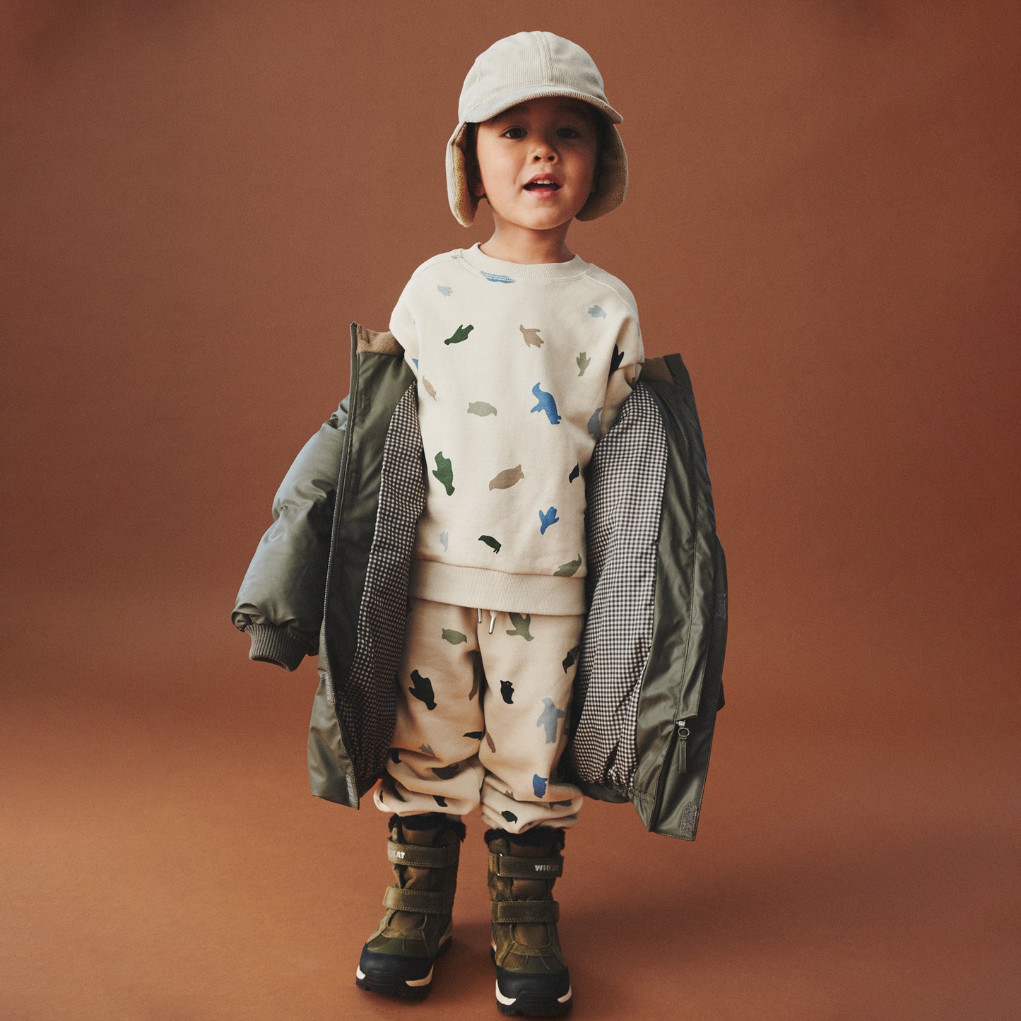 Wheat - cap Hoffa - stone grey