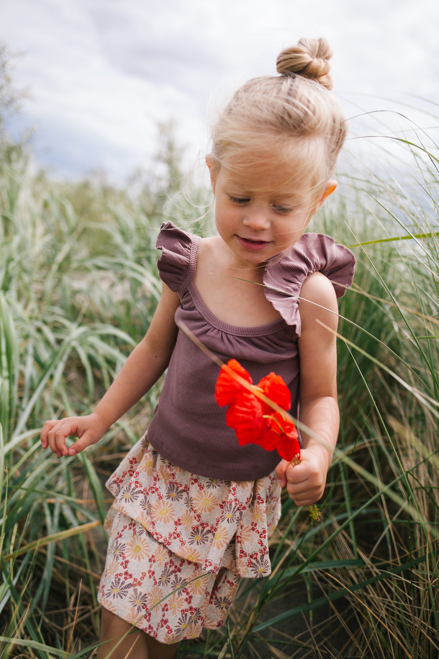 Skirt Ronja sea flower