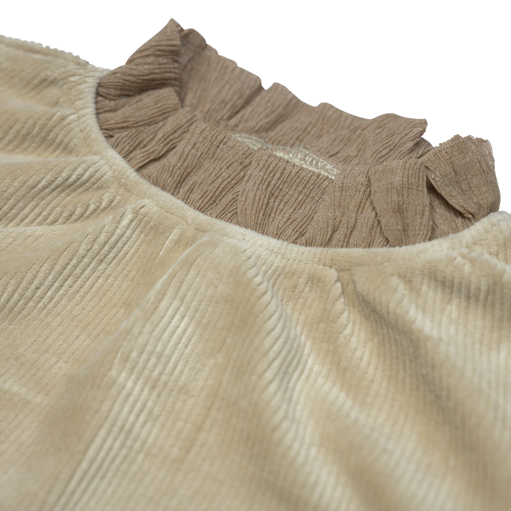 Baje Studio - rib longsleeve Avanti - peanut