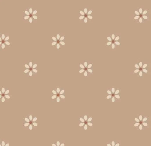 Navy Natural - ruffle legging - dotted flowers