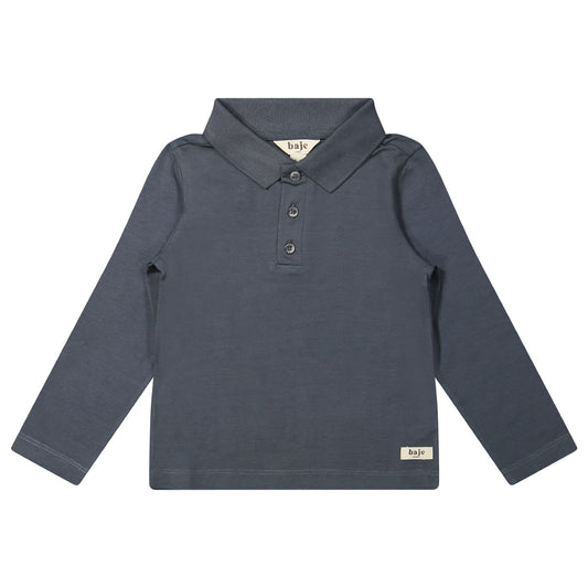 Baje Studio - polo Broc - blue vintage