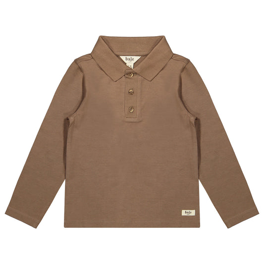 Baje Studio - polo Broc - brown cacao
