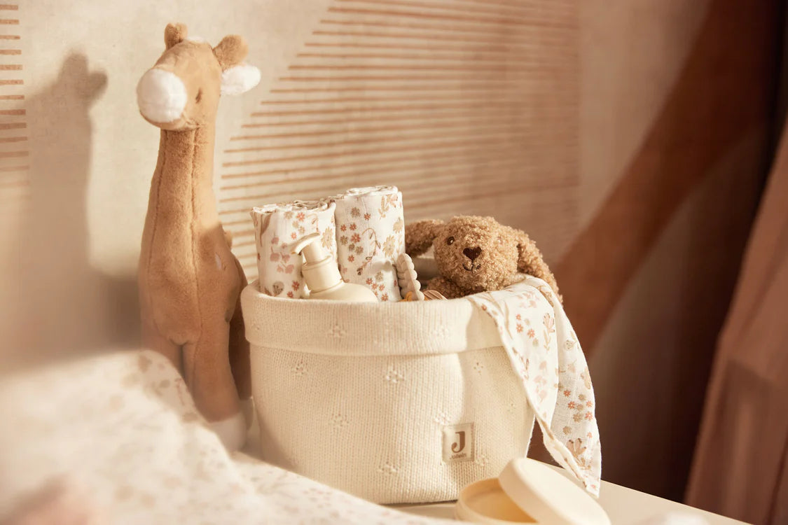 Jollein - hydrofiele washandjes Bloomy - 3 stuks