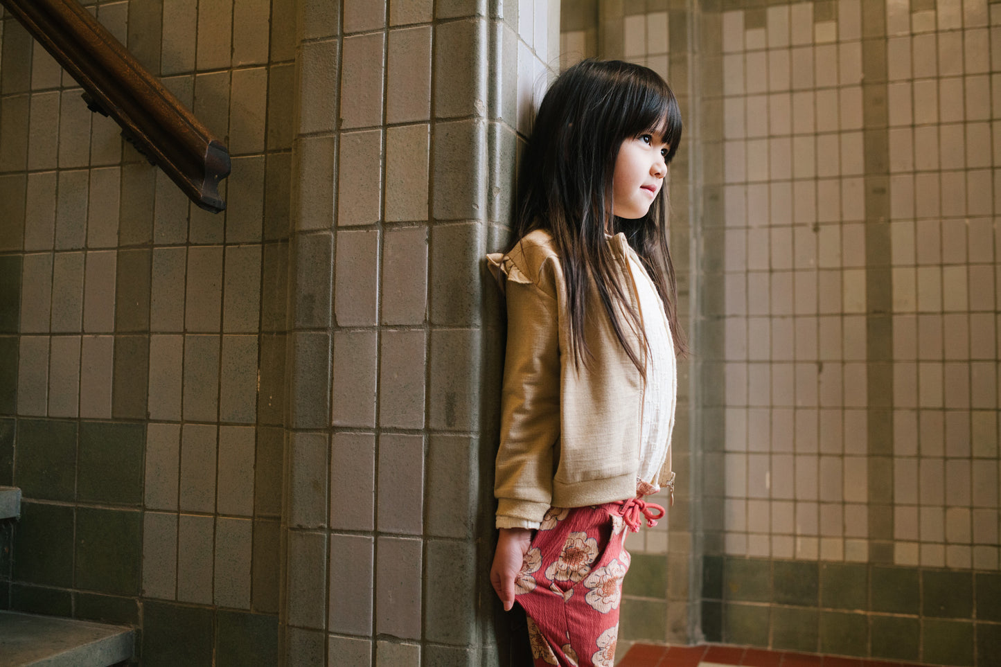 Riffle Amsterdam - flower pants Perry - pink
