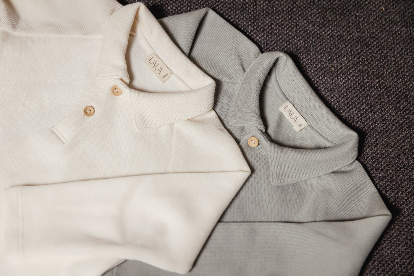 UAUA - polo longsleeves - perla