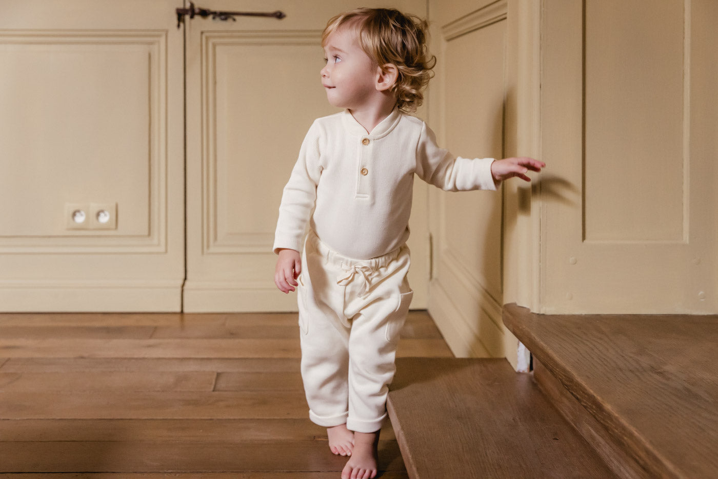 Romper met knoopjes - perla