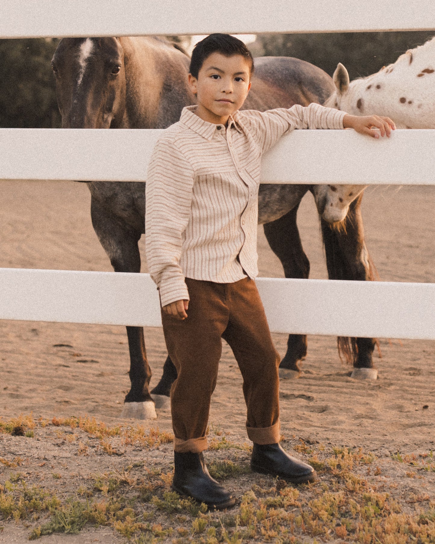Pants Otis - saddle brown
