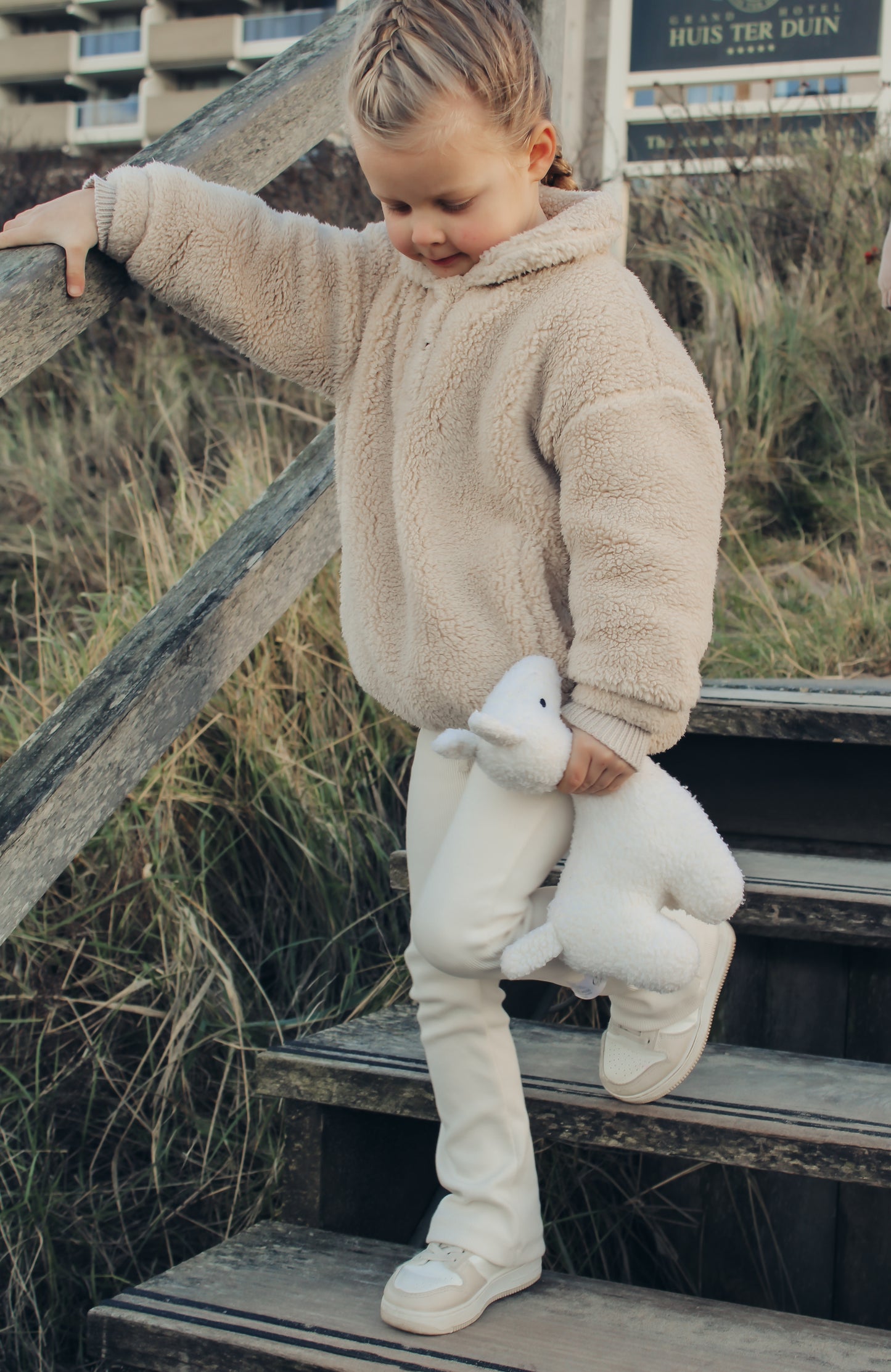 Two You Label - teddy jumper jacket