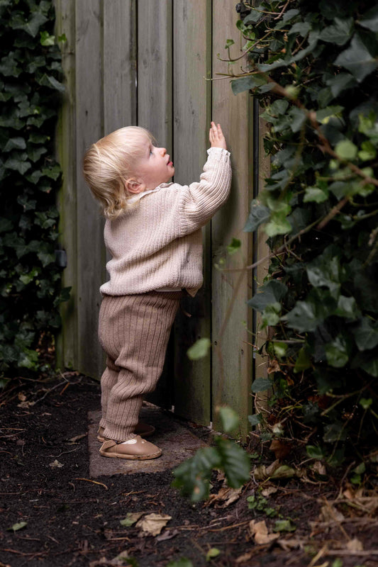 Tocoto Vintage - gebreid vestje - crème