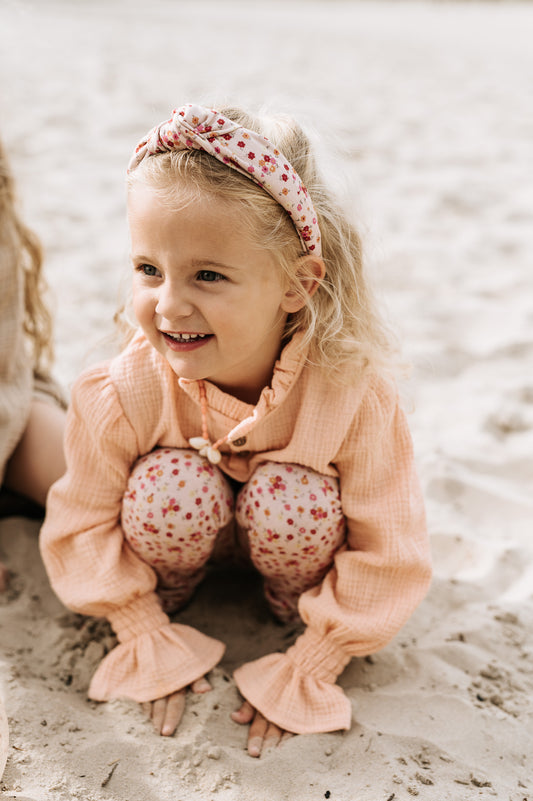 Navy Natural - haarband - summer blossom