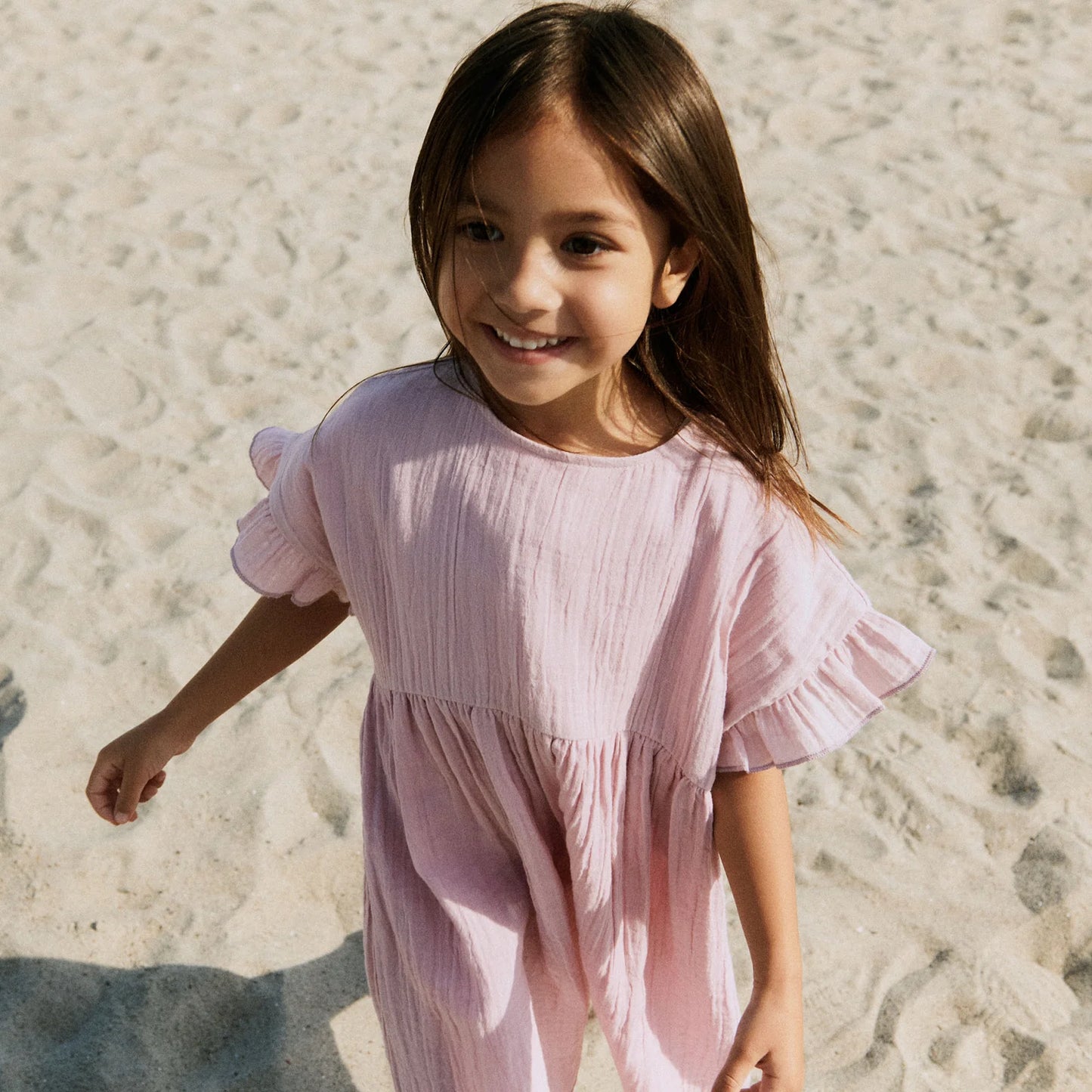 Wheat - dress Thit - lavender mist