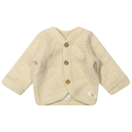 Baje Studio - wool cardigan Fechy - sand desert