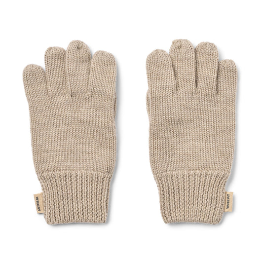 Wheat - finger gloves Bobbe - warm sand melange