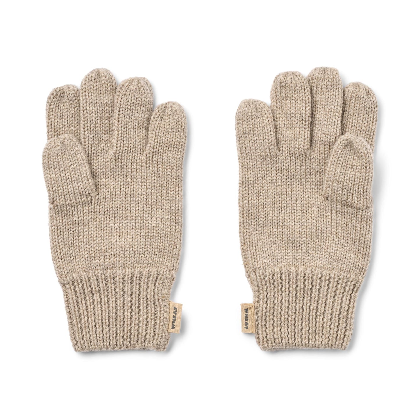 Wheat - finger gloves Bobbe - warm sand melange