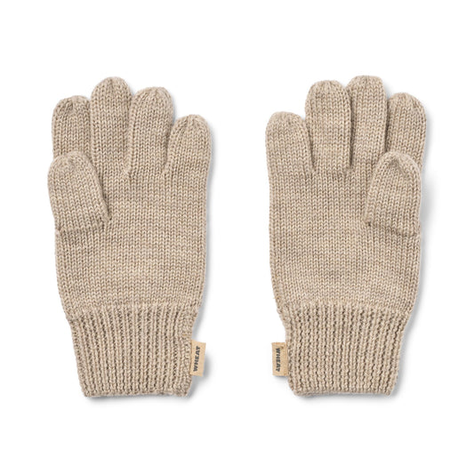 Wheat - finger gloves Bobbe - warm sand melange