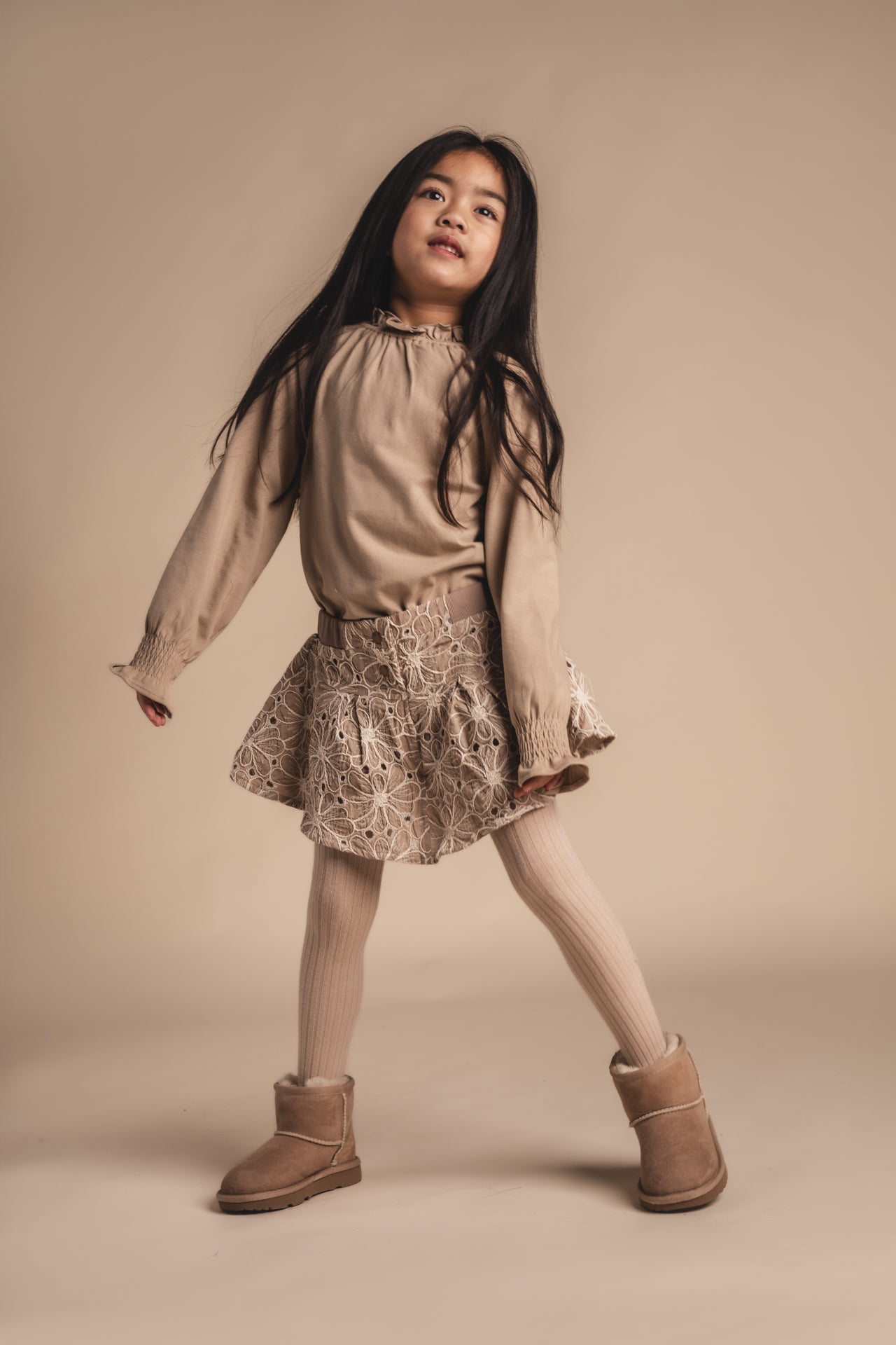 Baje Studio - longsleeve Healy - taupe light