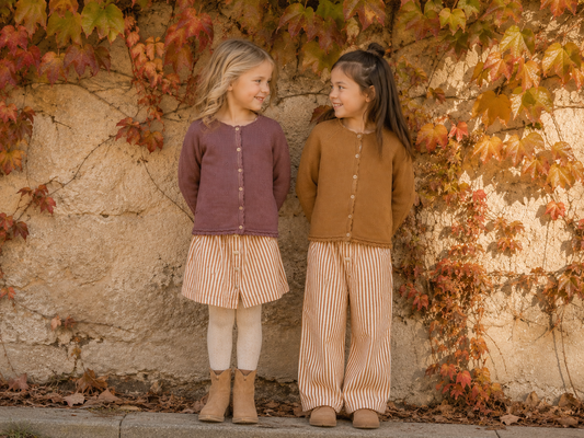 Hust & Claire - pointelle cardigan Cilja - plum