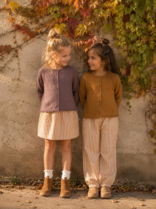 Hust & Claire - pants Tammy - chipmunk stripe