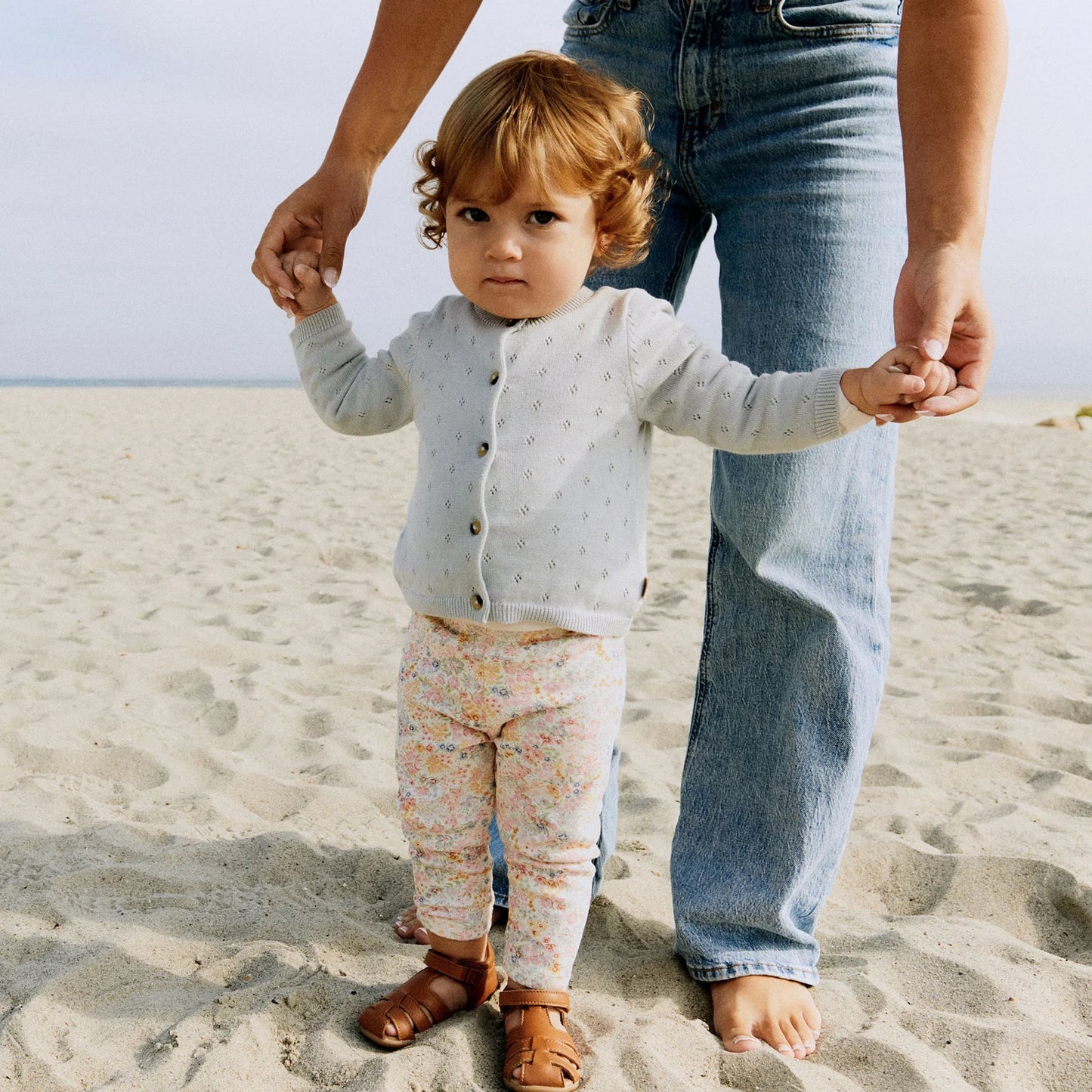 Wheat - legging Jules - bright flowers