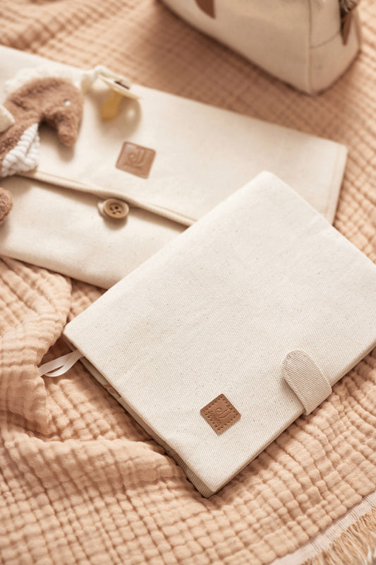 Groeiboekje hoes Twill Natural