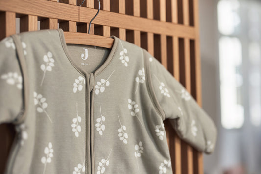 Slaapzak Twig met afritsbare mouwen - olive green
