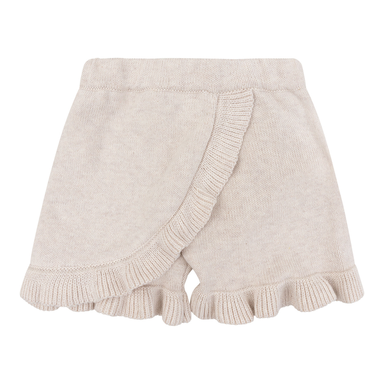 Navy Natural - knitted short Anna - beige