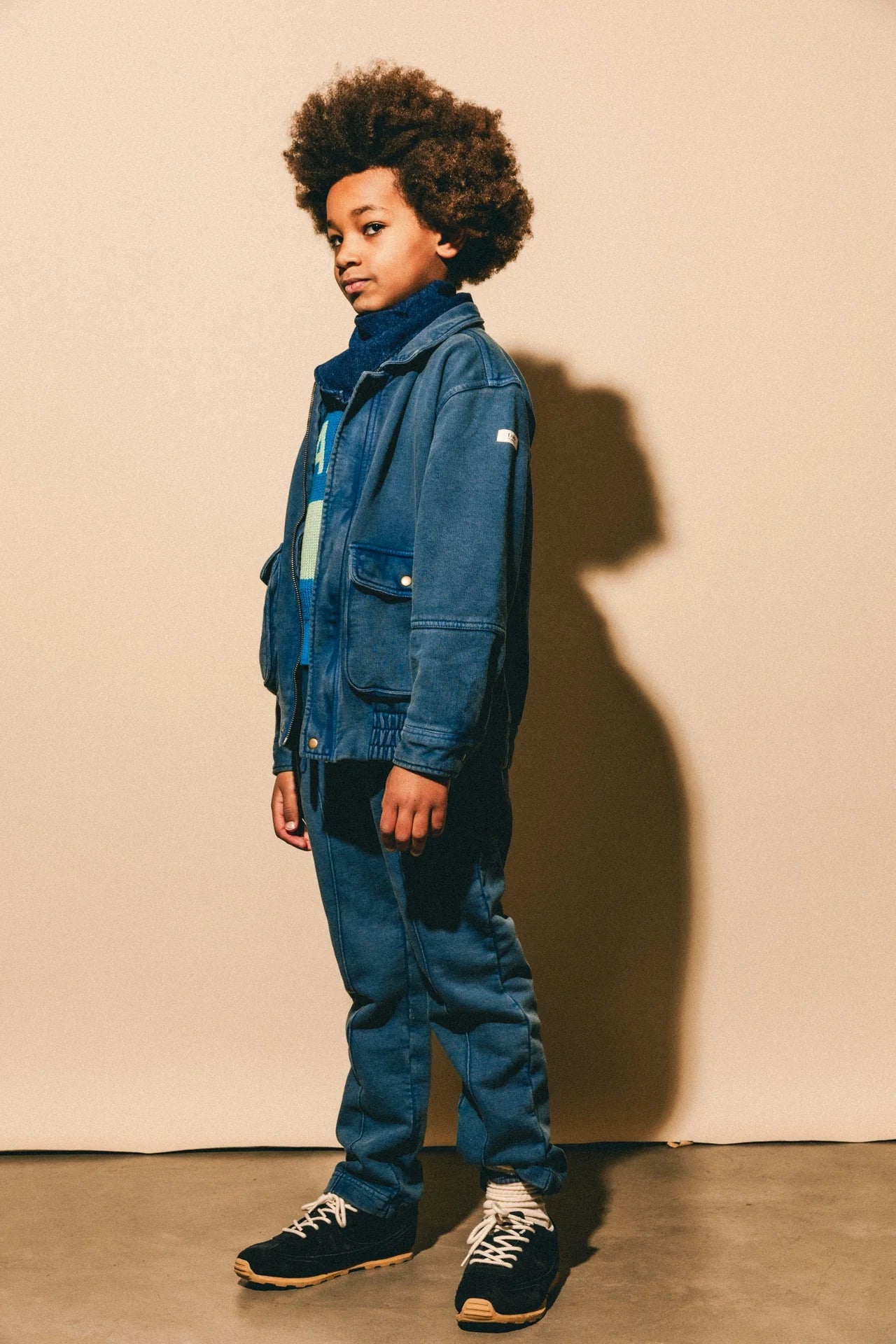 Labo - sweat pants Seya - blue denim