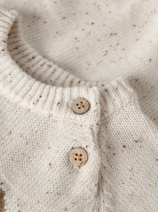 Lil'Atelier - knit body Bear - turtledove
