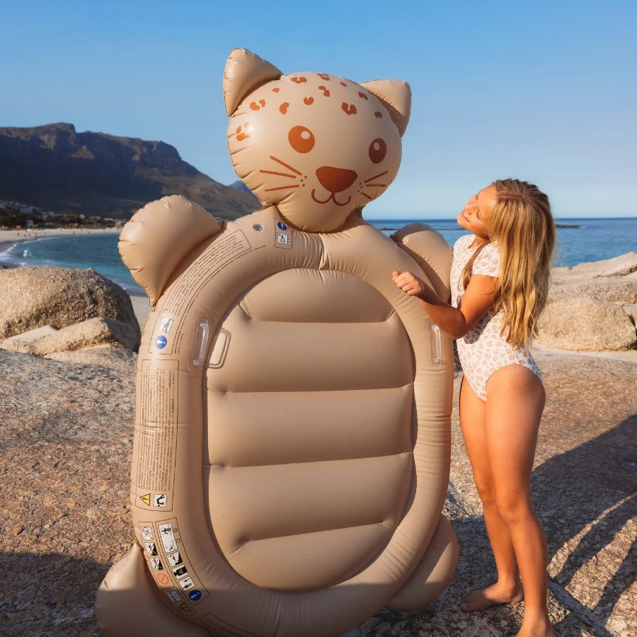 Swim Essentials - luchtbed Leopard - 180cm