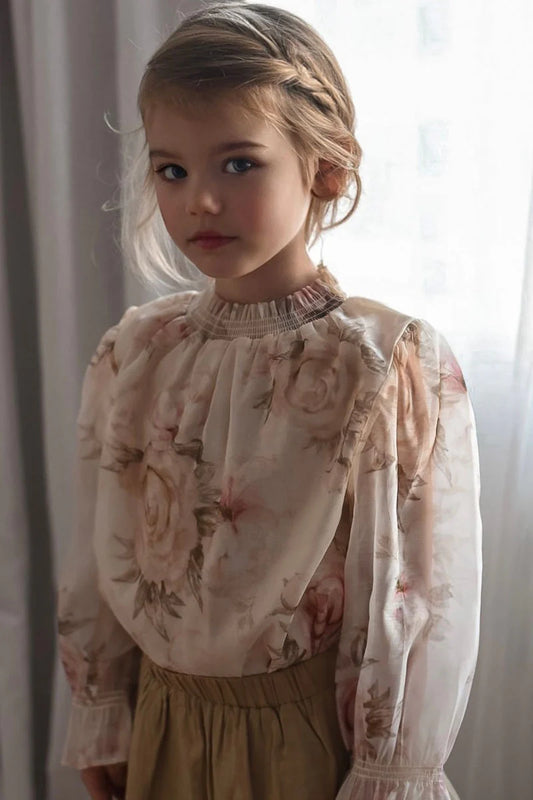 LRDM petits - flower top Elle