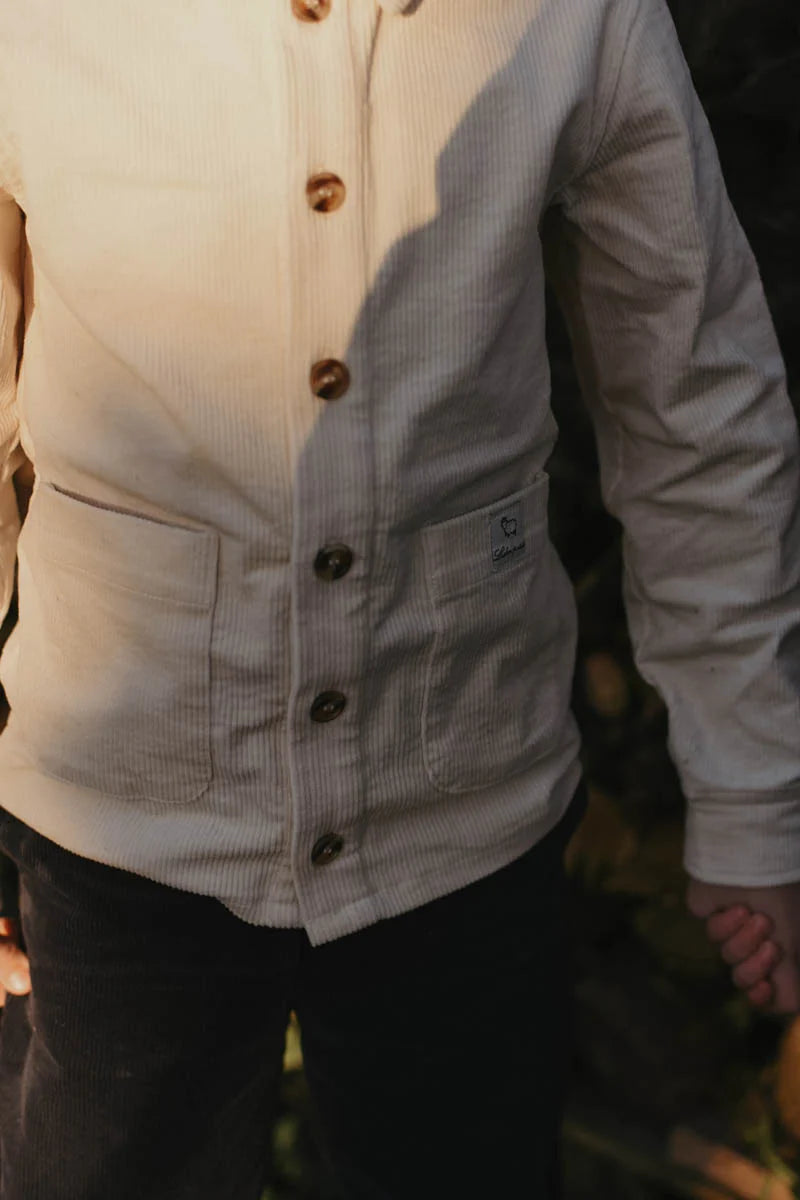 Rib blouse Wander - antique white
