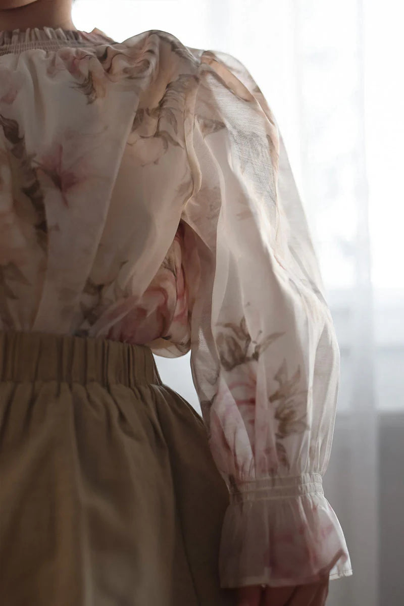 LRDM petits - flower top Elle