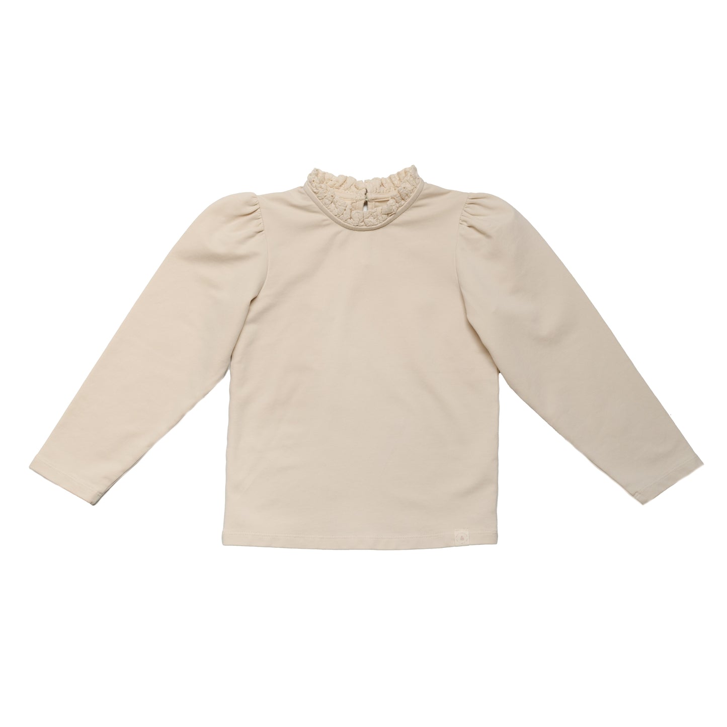 Broderie top Loulou - marshmallow