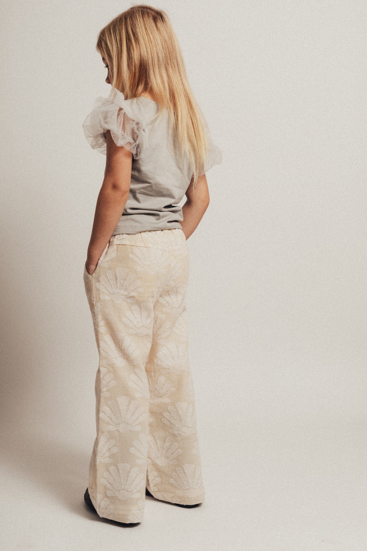 Baje Studio - culotte Meda woven shell - offwhite